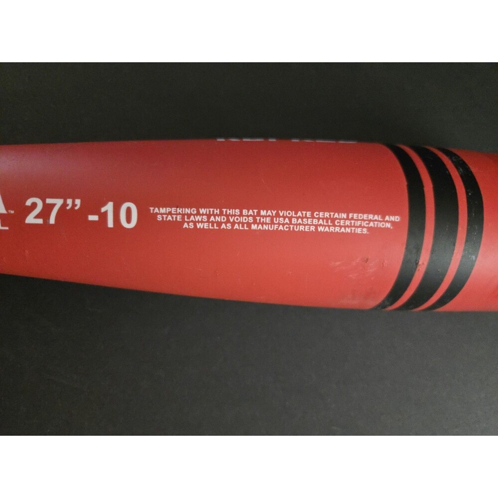 Victus Vibe Crayon USA Baseball Bat 27" 17 oz -10 VSBVIB10CU 2 5/8" Red Youth - Picture 6 of 11
